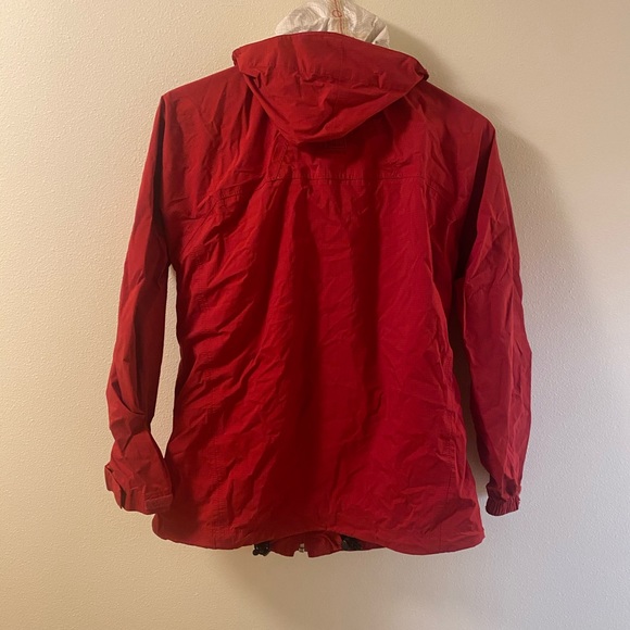 REI Jackets & Coats Red Rei Elements Rain Jacket 416 Or Small Women